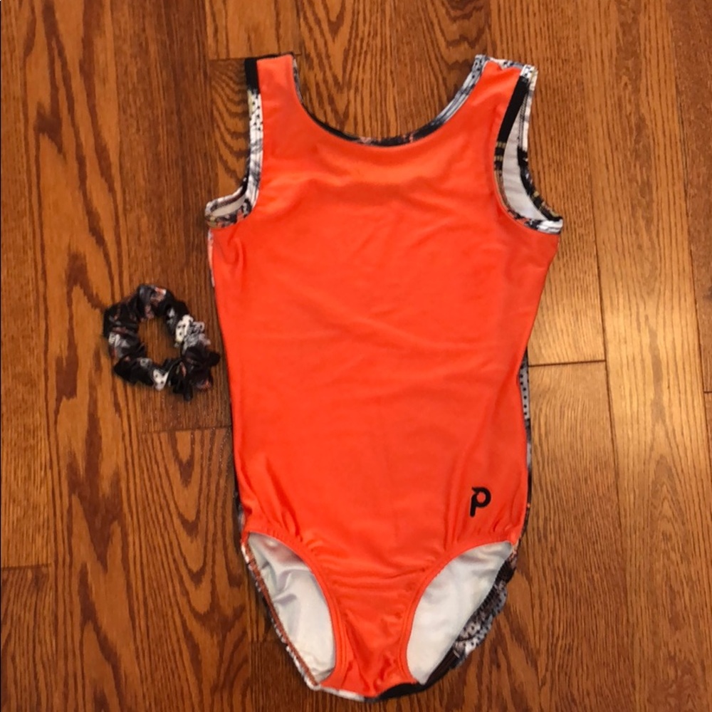 Plum Practicewear gymnastics leotard